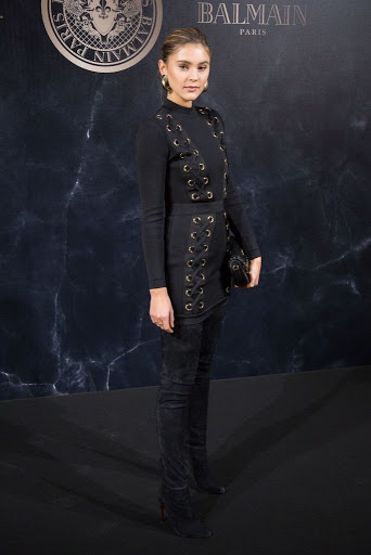 Stefanie Giesinger – L’Oreal X Balmain Party in Paris - Fashion Style