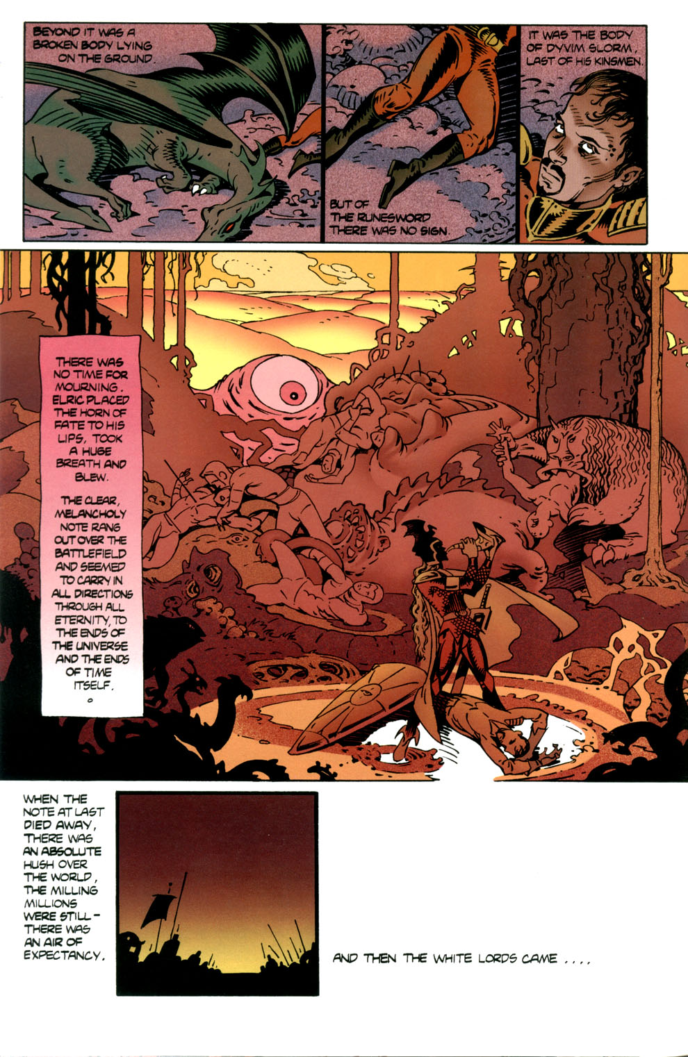 Read online Elric: Stormbringer comic -  Issue #7 - 10