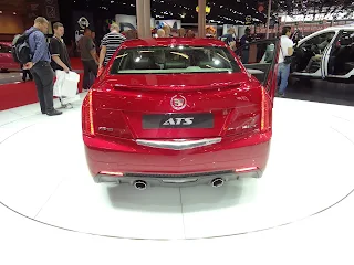 2013 Cadillac ATS back