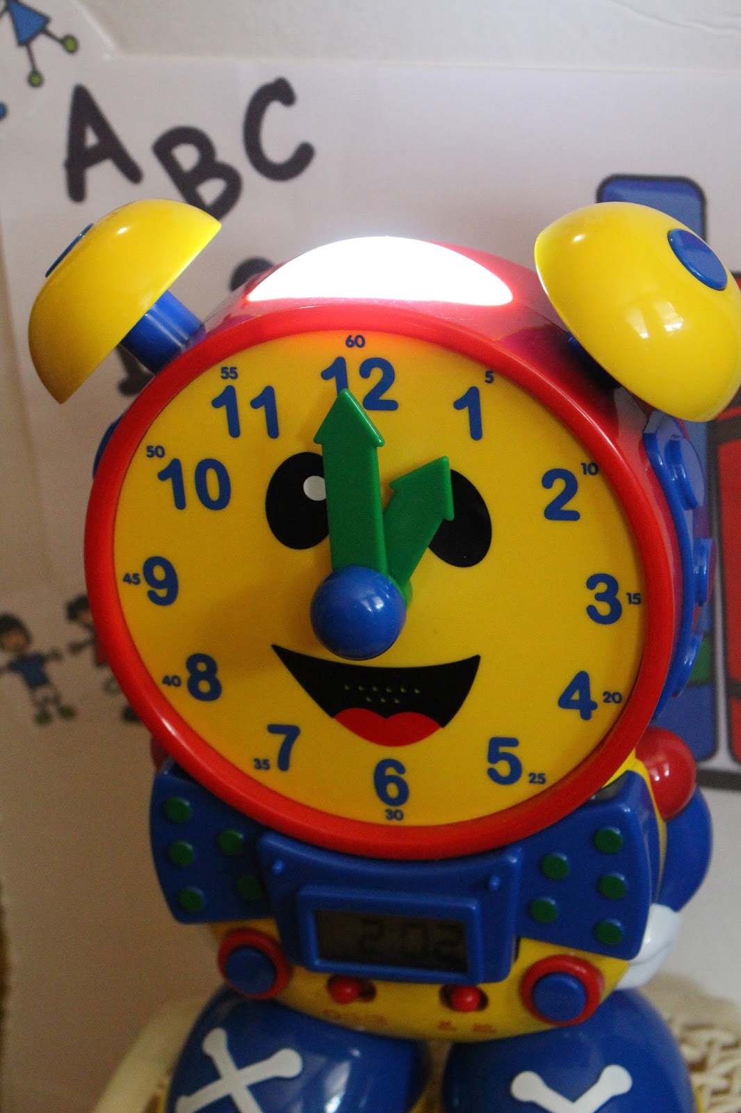 On a Learning Journey with Telly the Teaching Time Clock! New Mommy Bliss