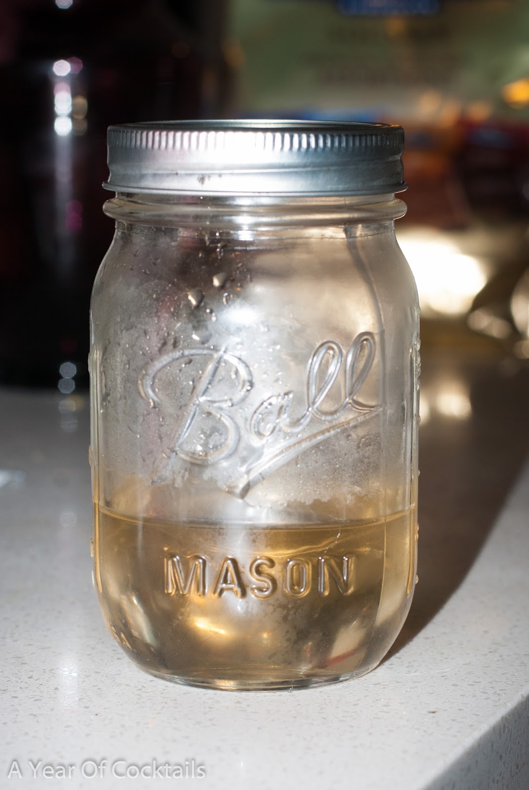 Homemade Vanilla Simple Syrup A Year of Cocktails