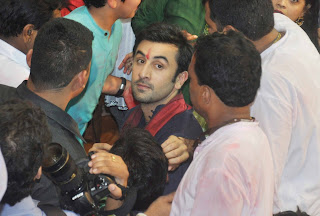 Ranbir Kapoor visits Lalbaugcha Raja, Mumbai