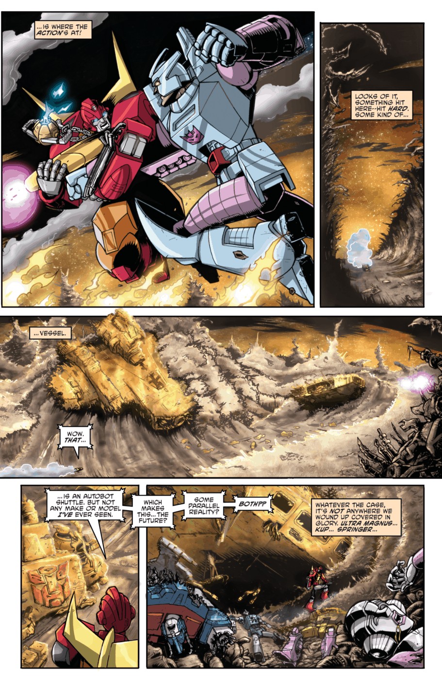 Read online The Transformers: Regeneration One comic -  Issue #0 - 21