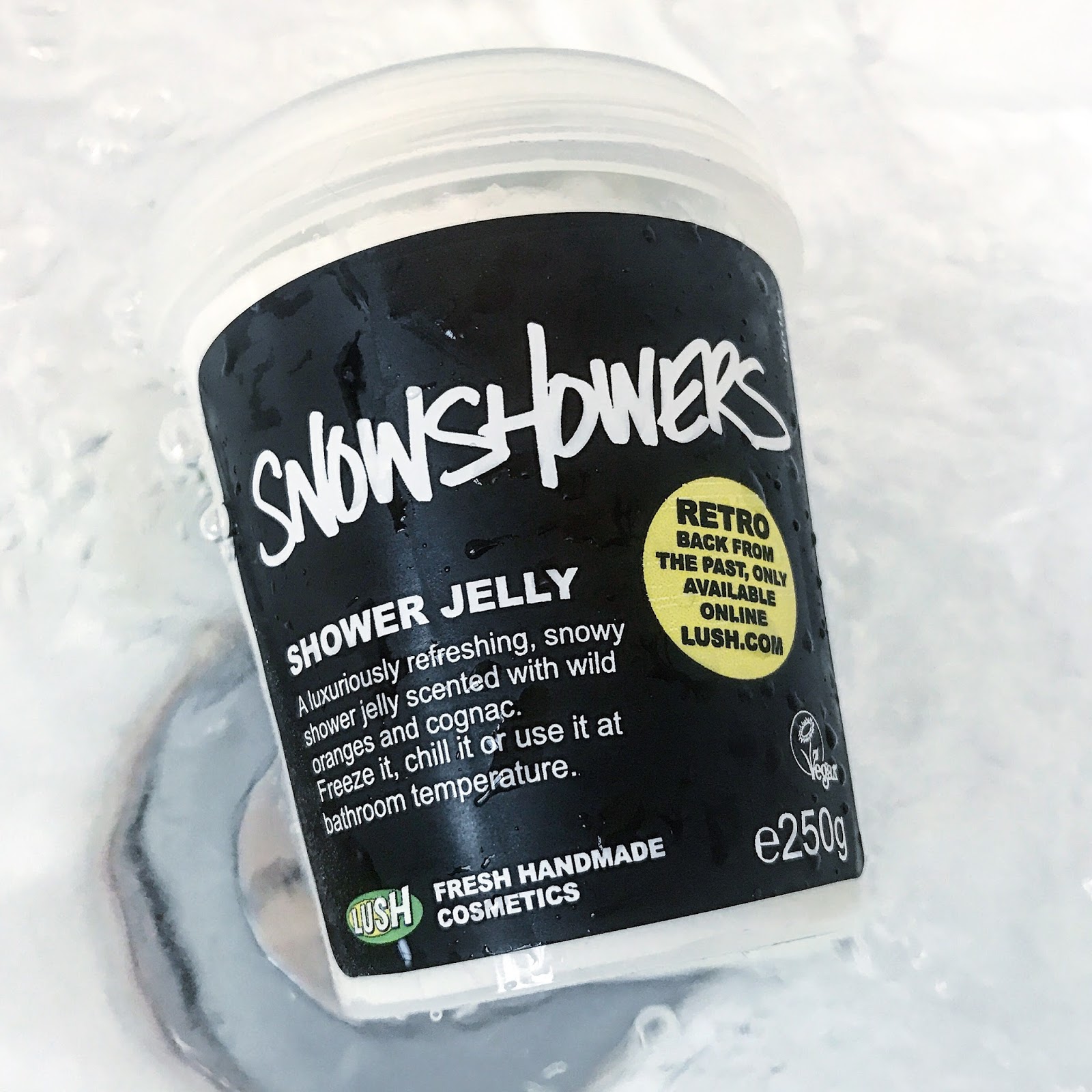 All Things Lush UK Snow Showers Shower Jelly