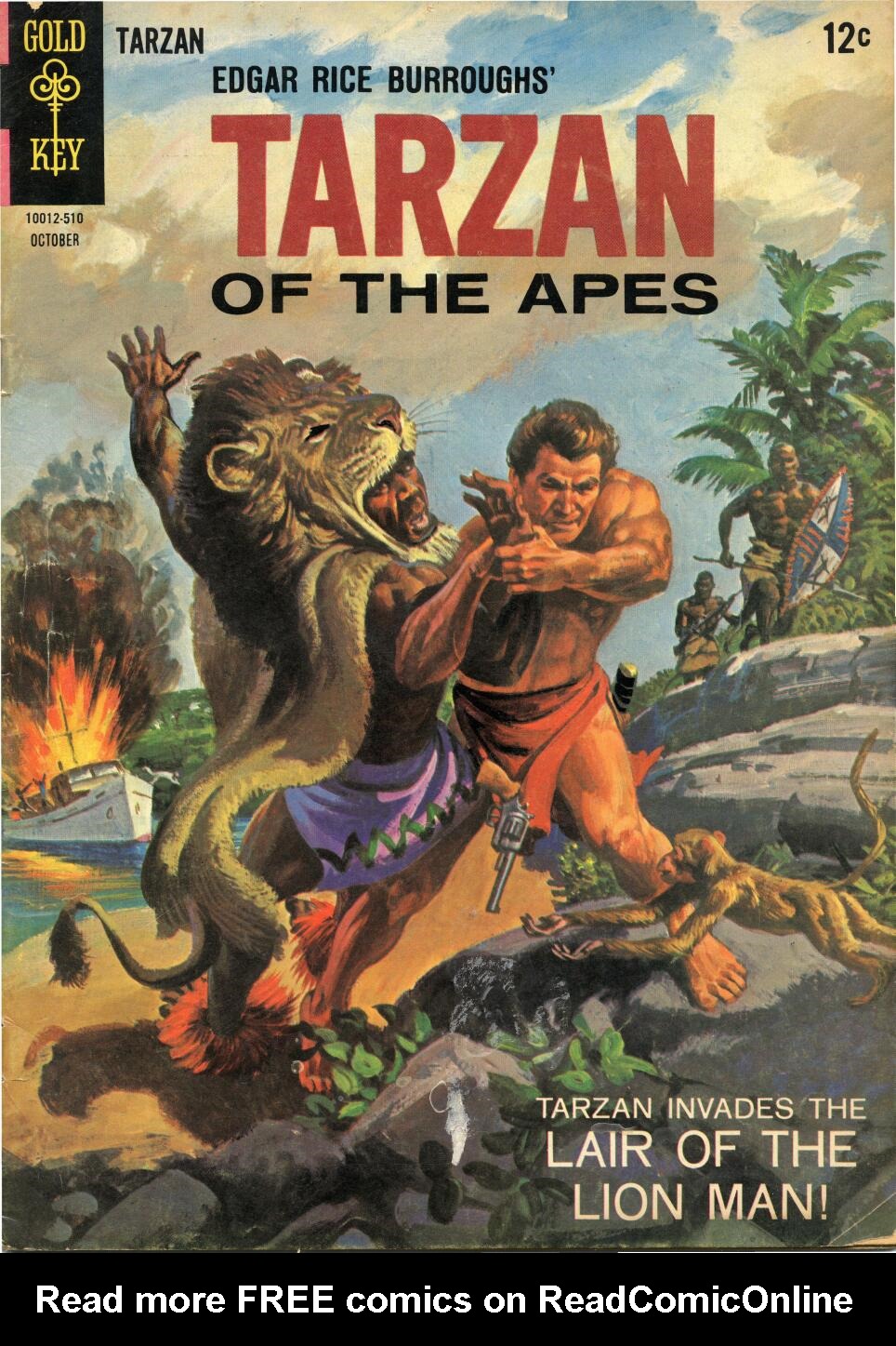 Read online Tarzan (1962) comic -  Issue #153 - 1
