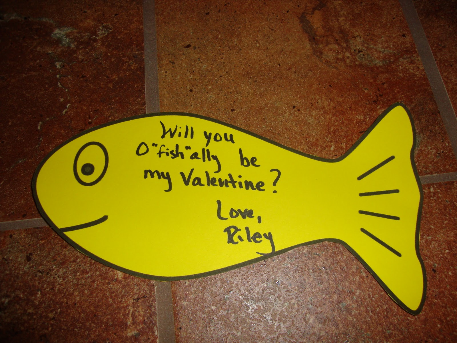 DIY Goldfish Valentine Tutorial - The Melrose Family
