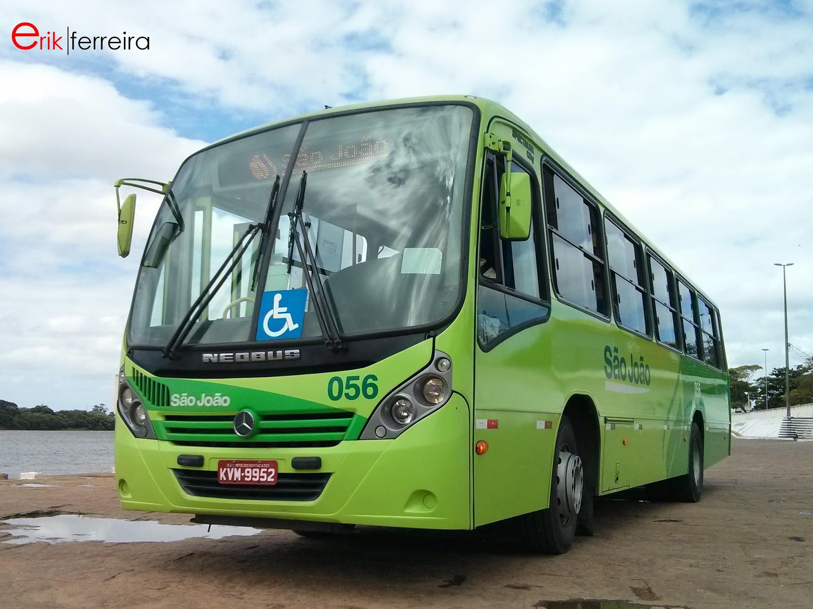 PRIMEIRA EDIÇÃO DA AUTO VIAÇÃO SÃO JOÃO, MODELO NEOBUS SPECTRUM CITY OF