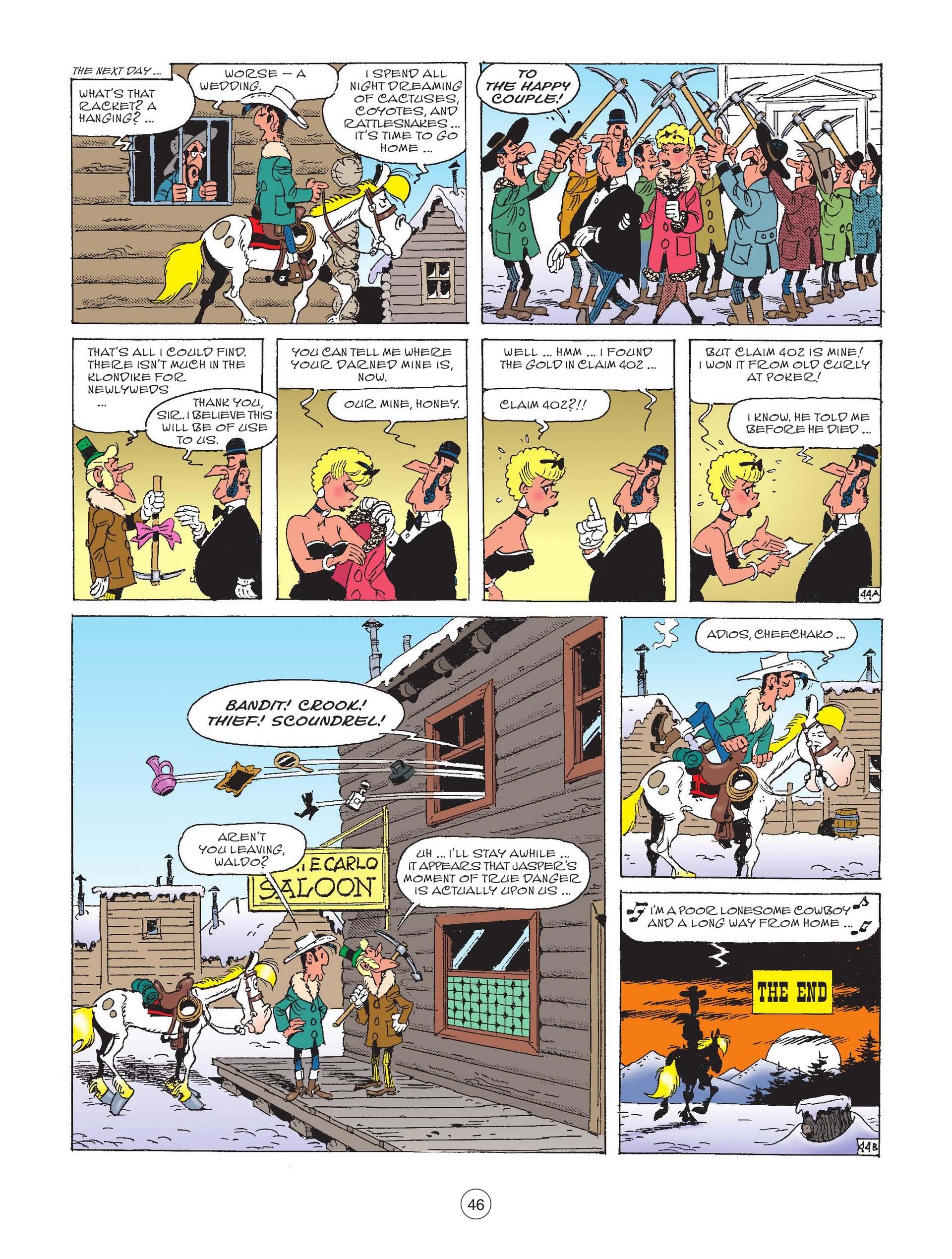 Read online A Lucky Luke Adventure comic -  Issue #74 - 48
