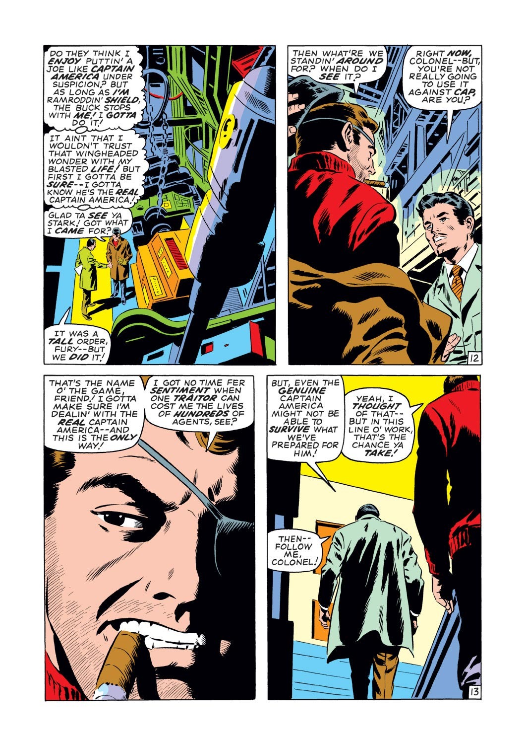 Captain America (1968) Issue #127 #41 - English 13