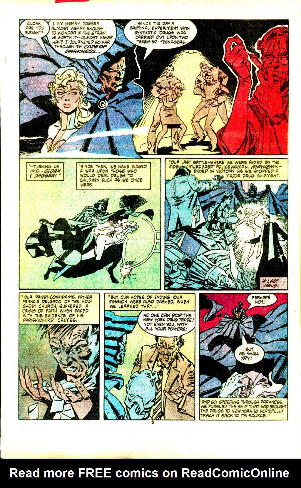 Read online Cloak and Dagger (1985) comic -  Issue #7 - 3