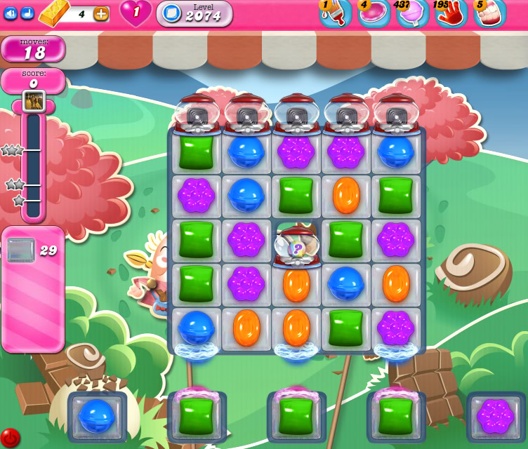 Candy Crush Saga level 2074 Candy Crush Saga level2074