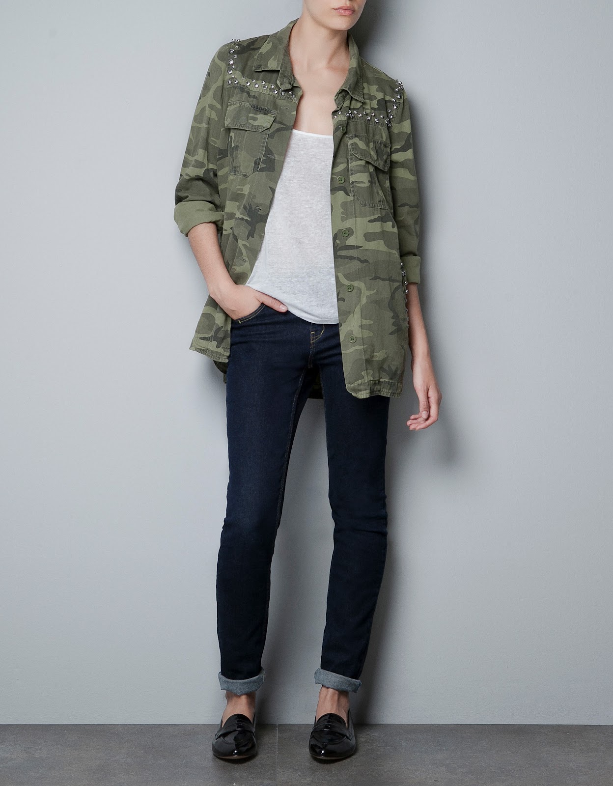 Veste Militaire Femme