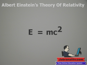 Top 10 Mathematical Equations That Changed The World Theory-Of-Relativity