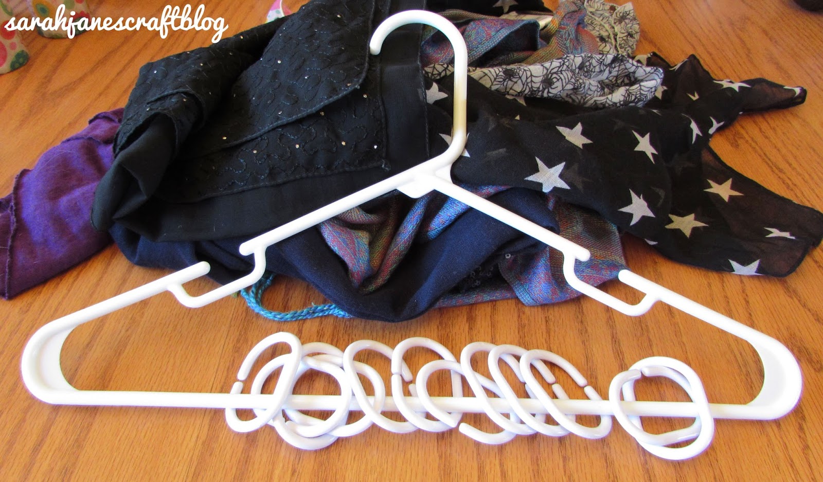 DIY Scarf Hanger