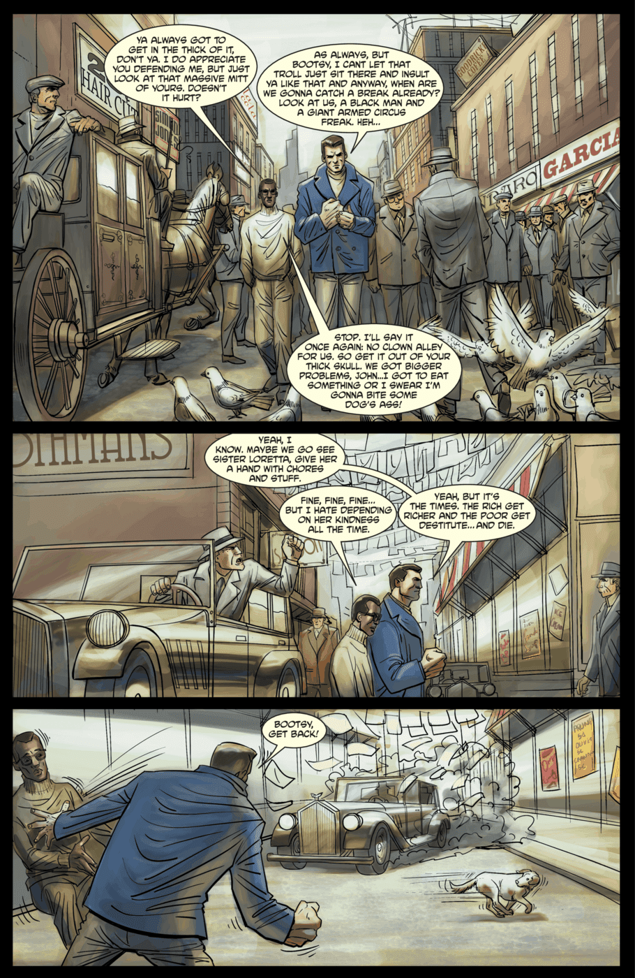 Read online Ed Burns' Dock Walloper comic -  Issue #1 - 8