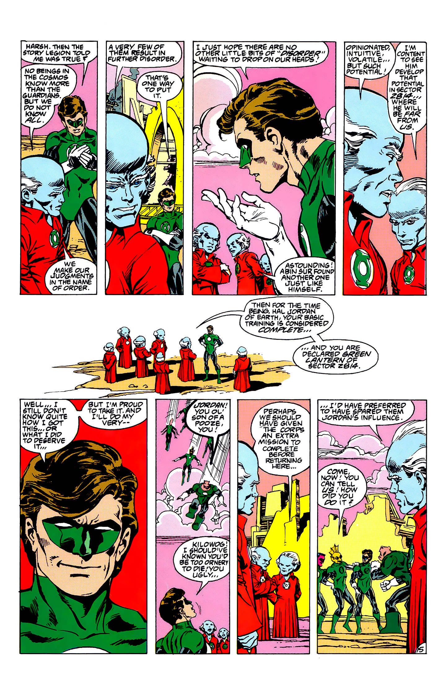 Read online Green Lantern: Emerald Dawn comic -  Issue #6 - 16