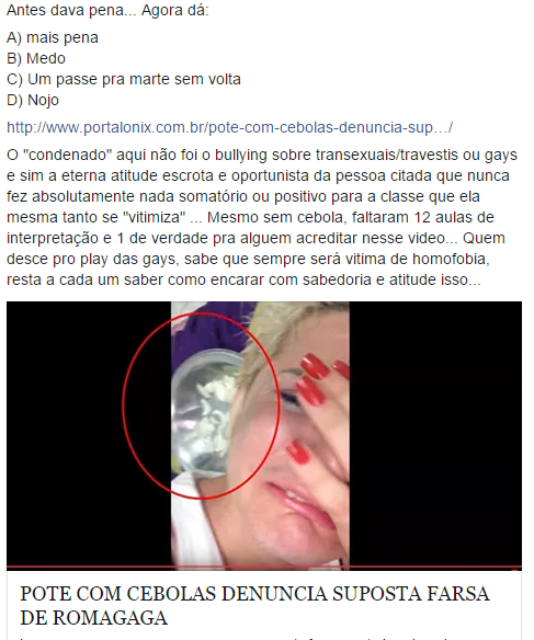 Las Bibas comenta sobre suposta farsa da Romagaga, será? Las Bibas comenta sobre suposta farsa da Romagaga, será?