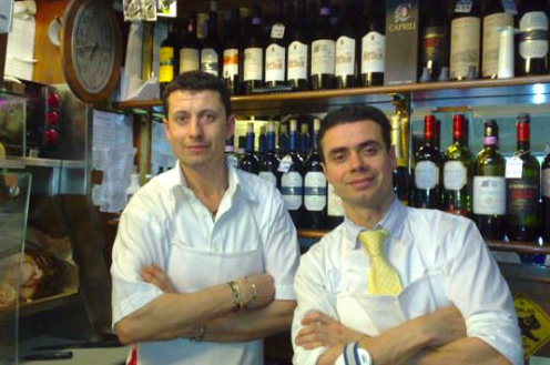 I Due Fratellini restaurant, Florence, Italy The majestic Piazza della Signoria is a few streets away from Fratellini - so enjoy a takeaway lunch at a tiny price!