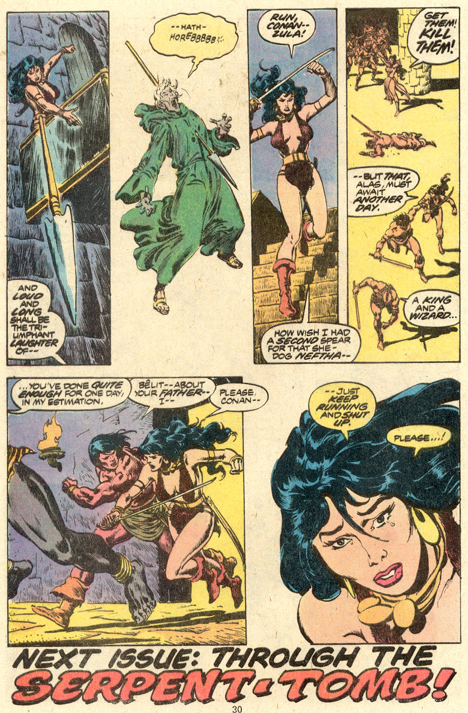 Read online Conan the Barbarian (1970) comic -  Issue #88 - 18