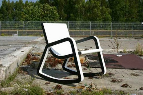 The rocking chair in white – cozy and comfortable!