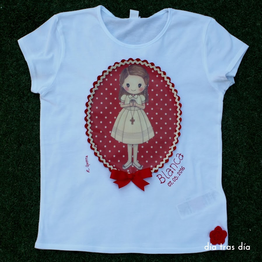 camiseta personalizada primera comunión
