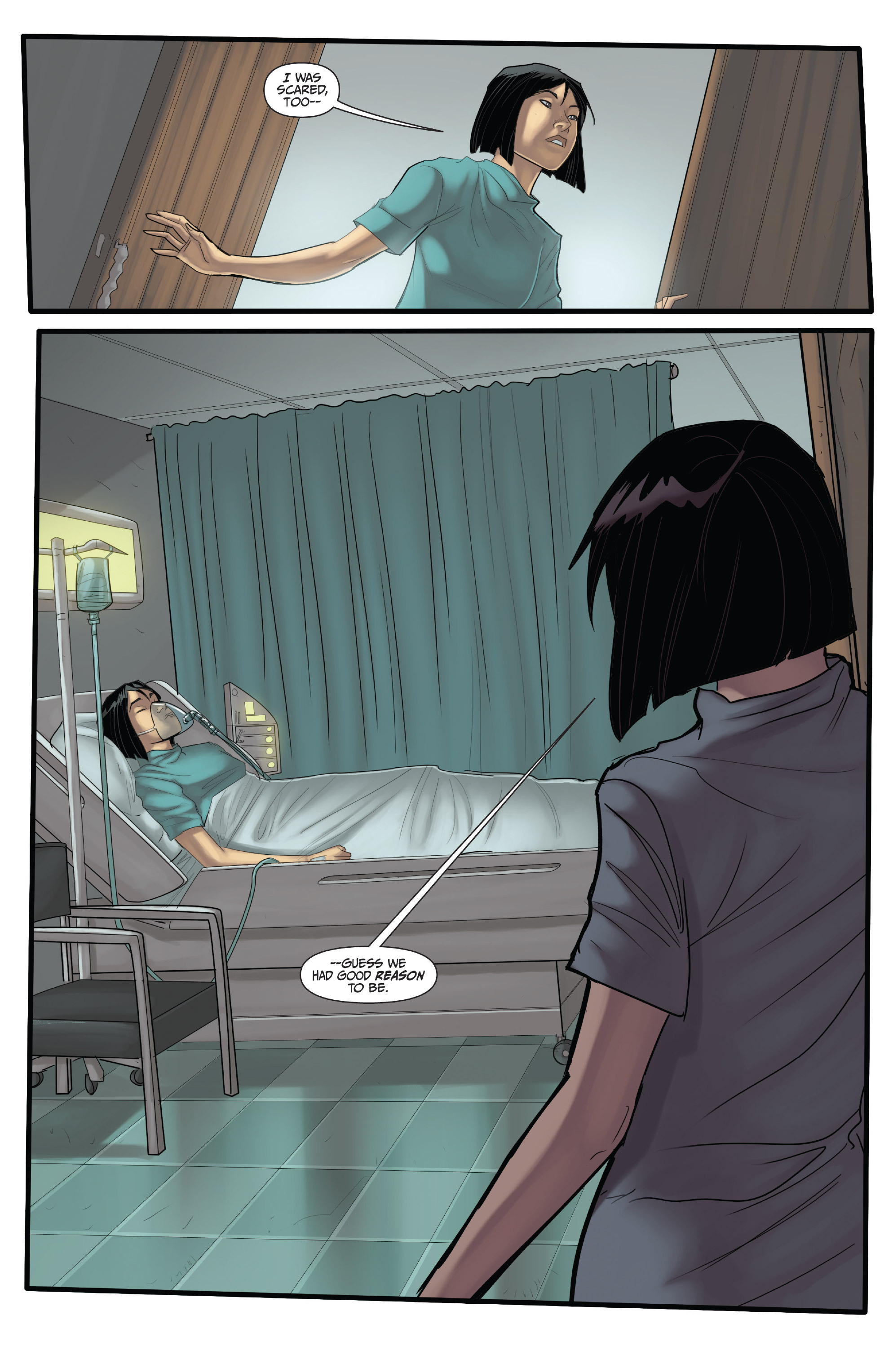 Read online Morning Glories comic -  Issue #37 - 7