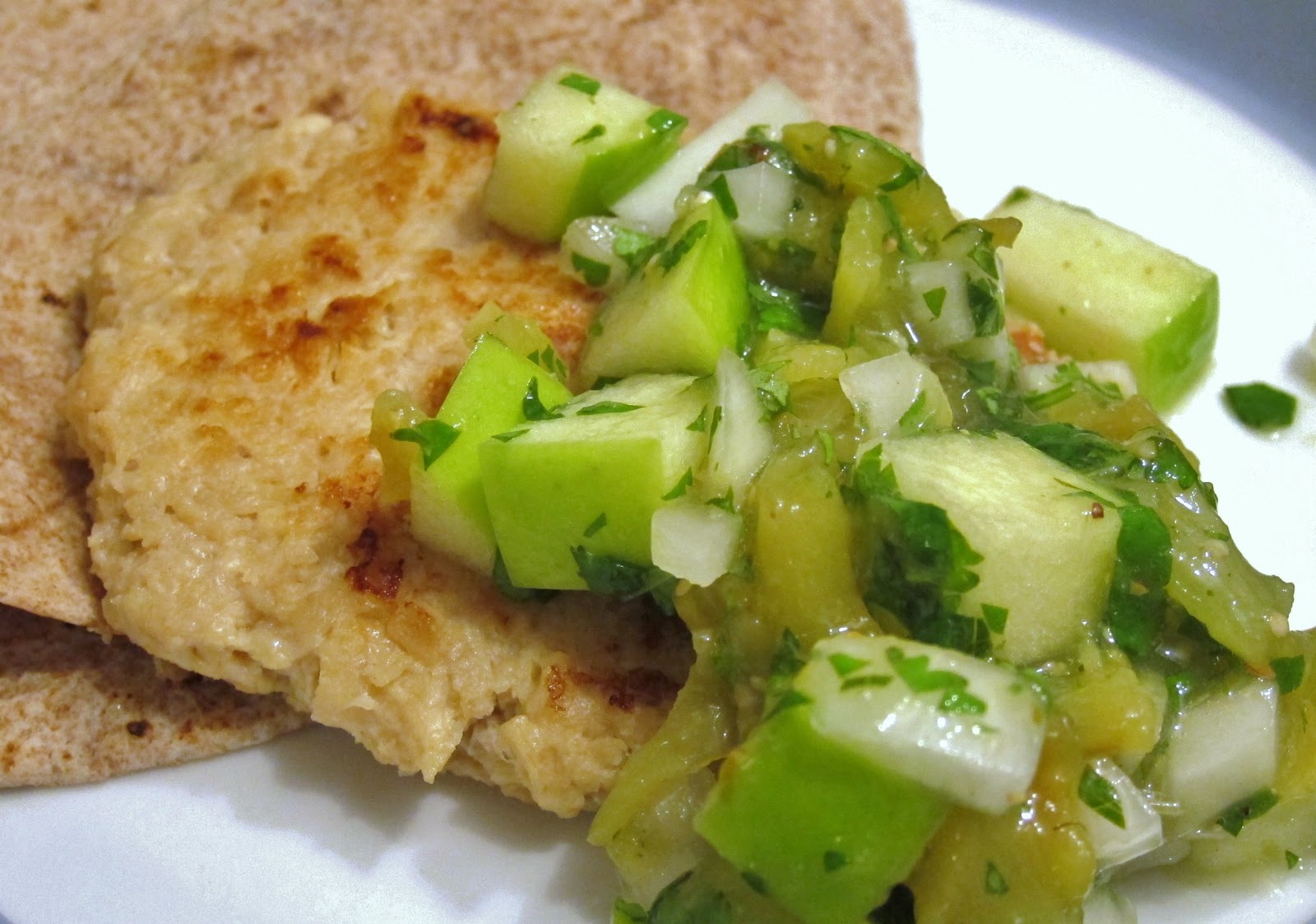 The Vegan Chronicle Granny SmithGreen Chile Salsa