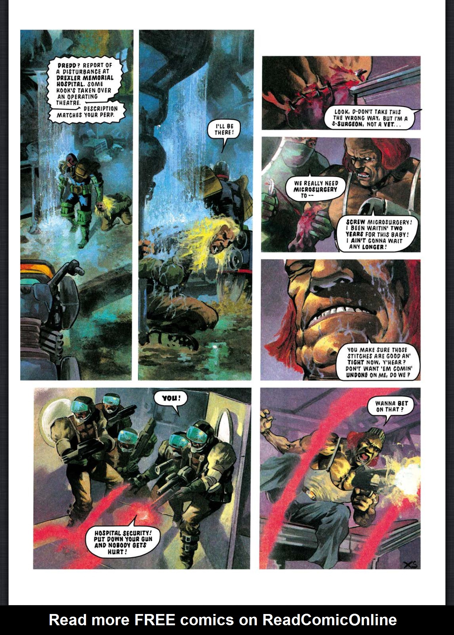 Read online Judge Dredd: The Complete Case Files comic -  Issue # TPB 19 - 187