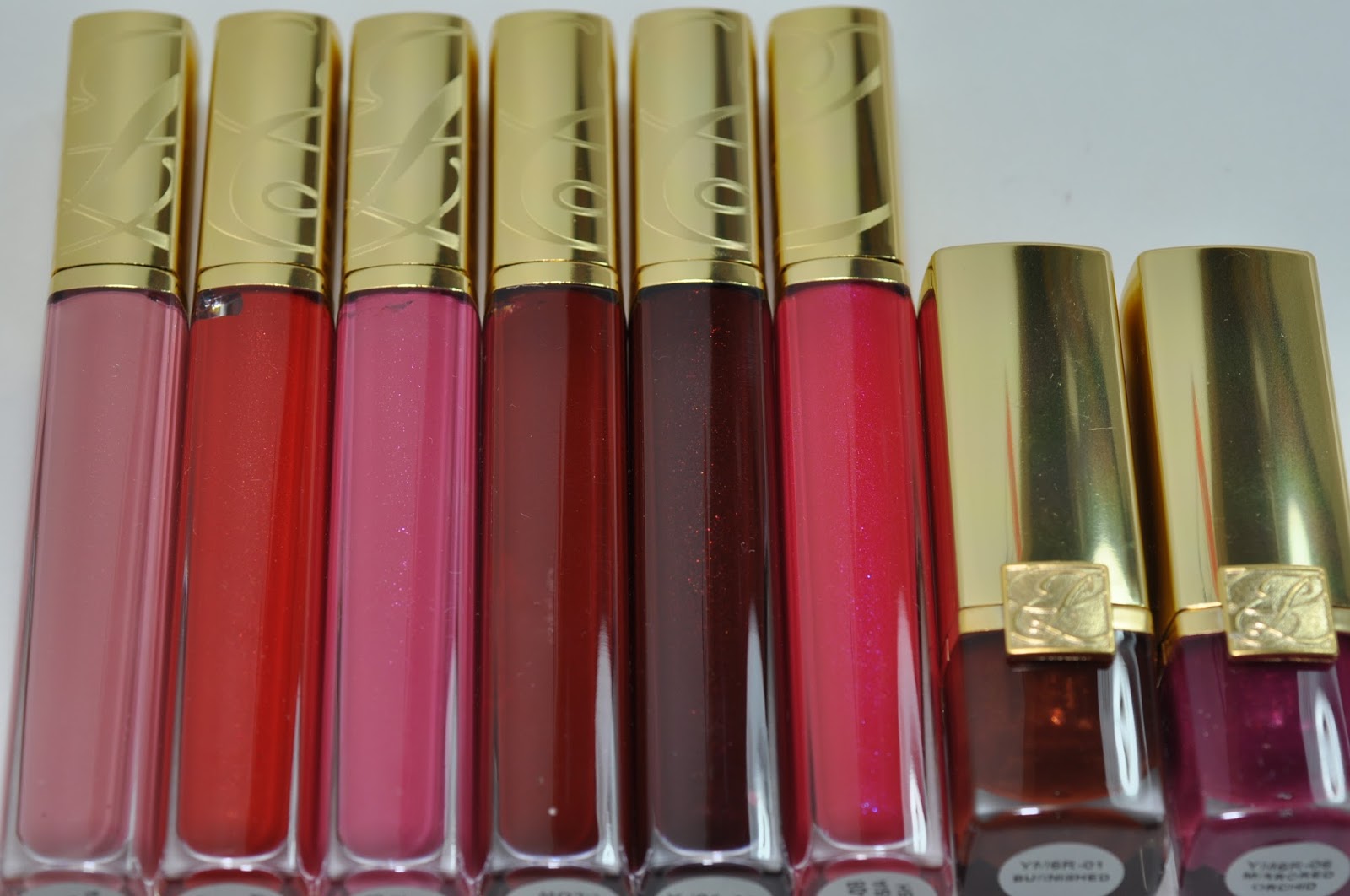 NEW Estee Lauder Pure Color High Intensity Lip Lacquer Swatches, Lip