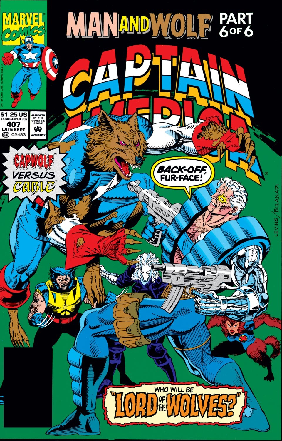 Captain America (1968) Issue #407 #356 - English 1