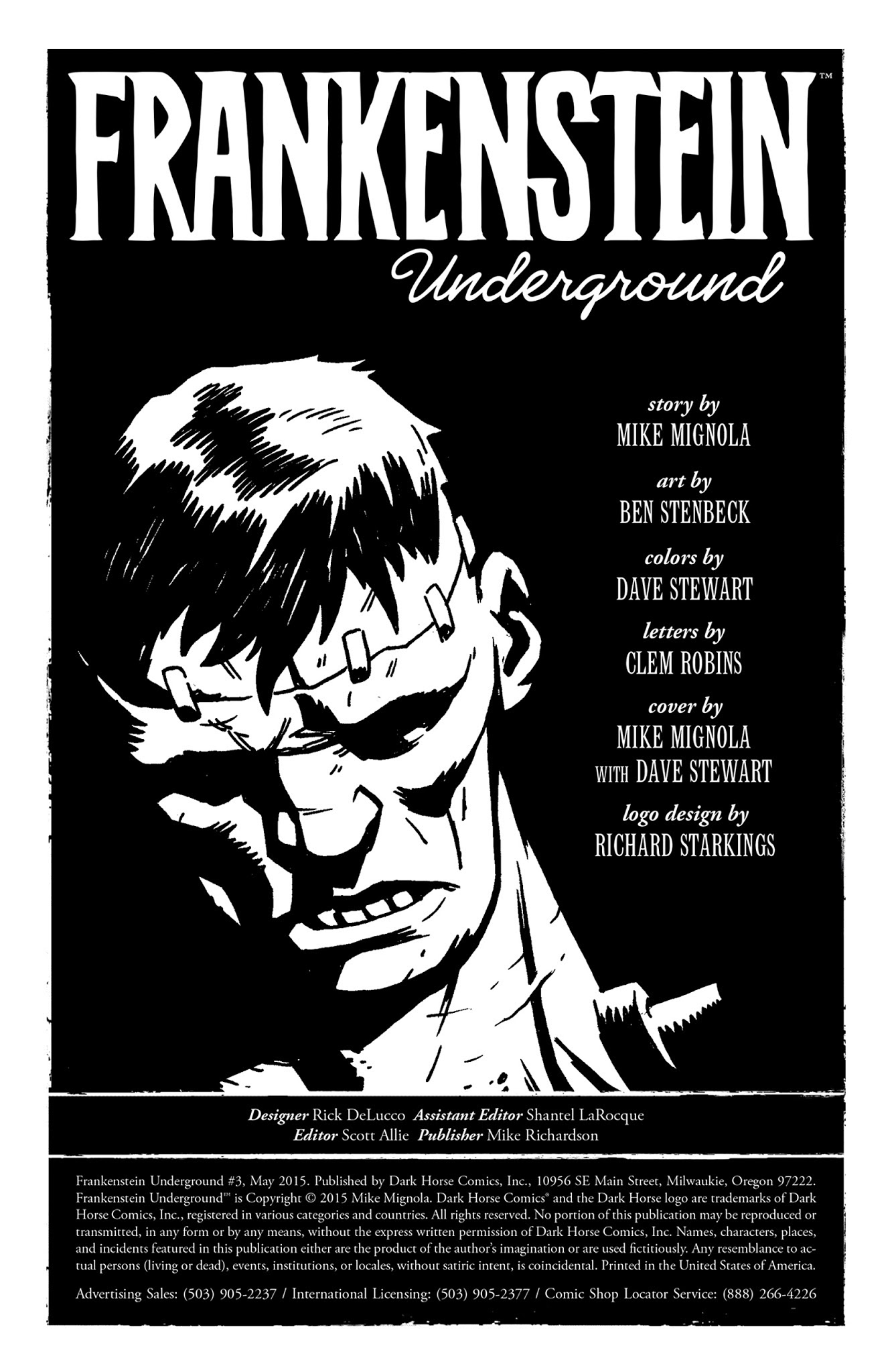 Read online Frankenstein Underground comic -  Issue #3 - 2