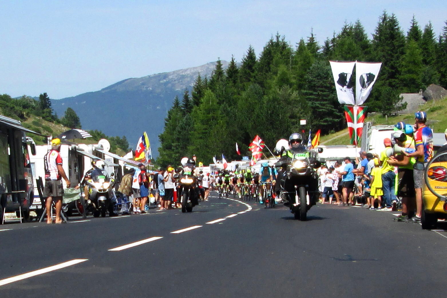 11° ETAPE DU TOUR DE FRANCE : PAU/CAUTERETS