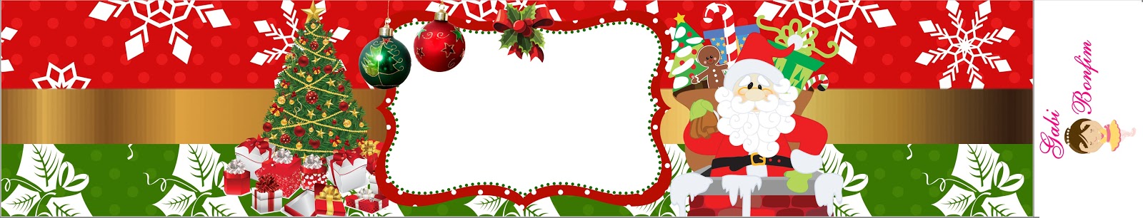 Fazendo a Propria Festa: Kit de Personalizados Tema : Natal ( Gratuito )