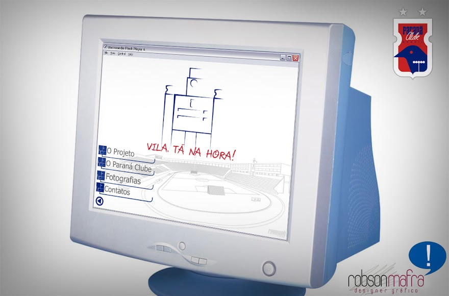 Apresentação multimídia da campanha Vila, tá na hora!