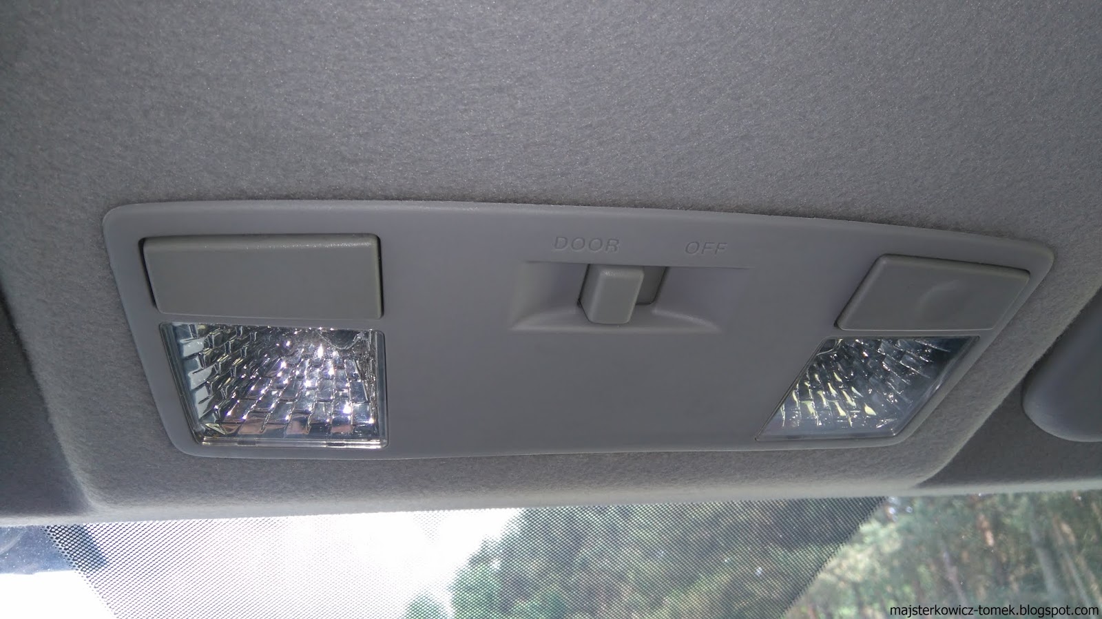 Mazda 3 I (Bk) - Lampka Oświetlenia Wnętrza - Wymiana Diod