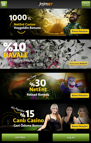 Jojobet Casino Promo Jojobet Casino Promo Screen