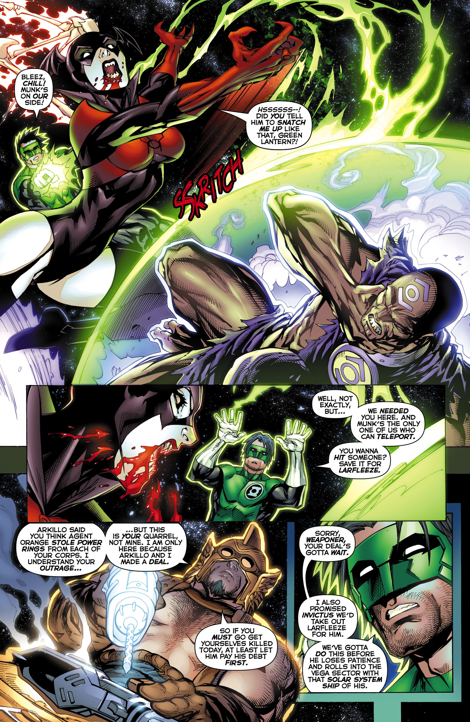 Read online Green Lantern: New Guardians comic -  Issue #11 - 4