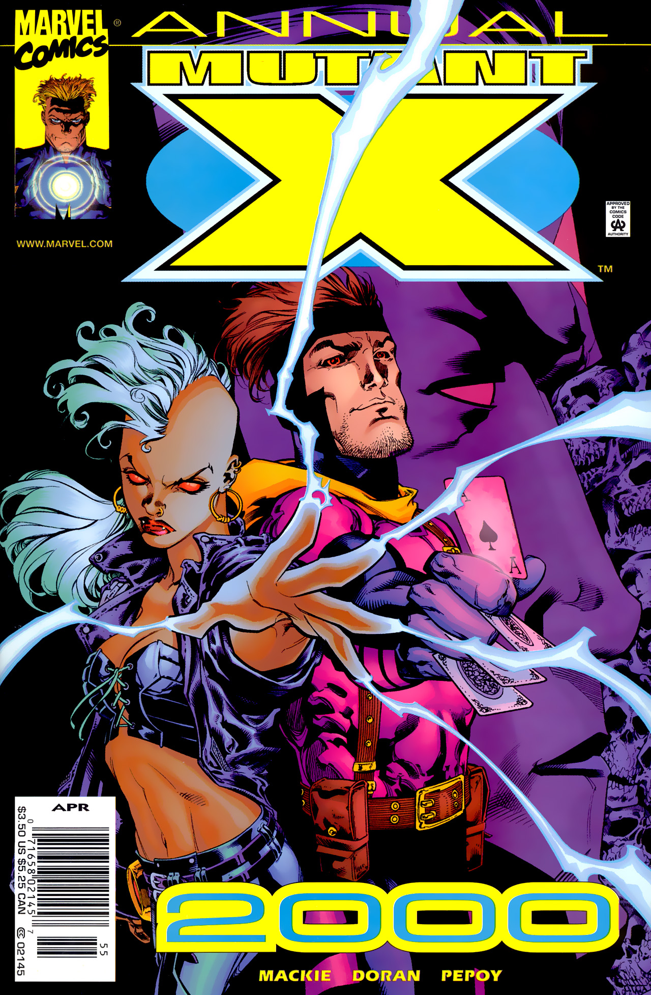 Read online Mutant X comic -  Issue # Annual 2 - 1