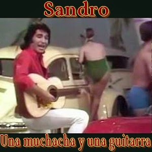 Sandro - Una muchacha y una guitarra letra y acordes de guitarra y piano