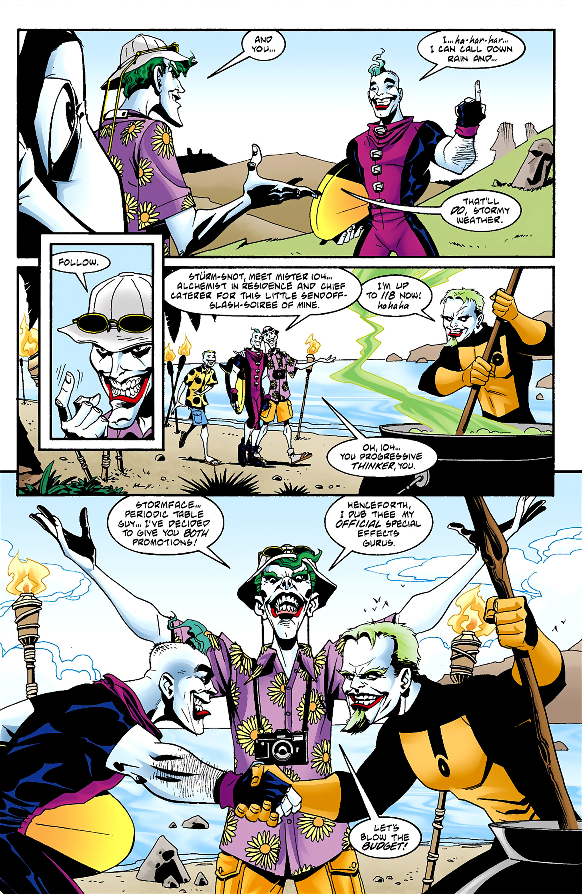 Read online Joker: Last Laugh comic -  Issue #4 - 6