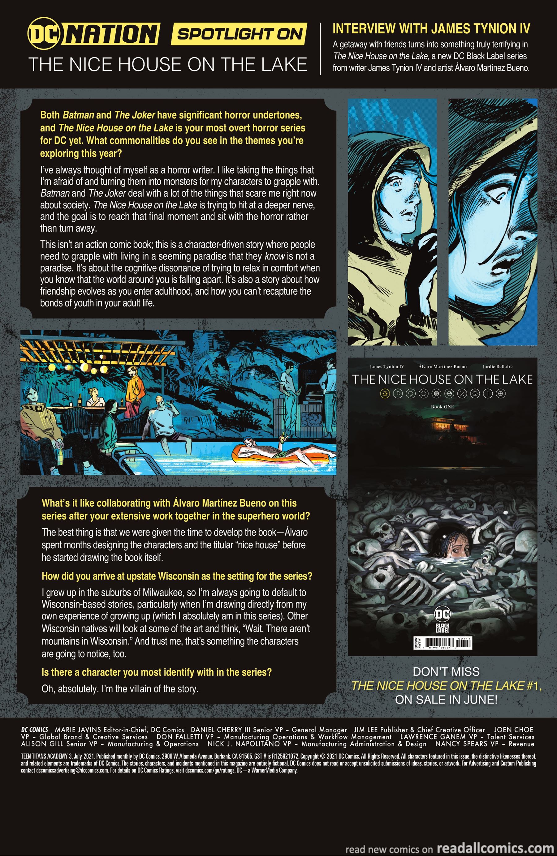 Teen Titans Academy #1 chapter 3 page 23