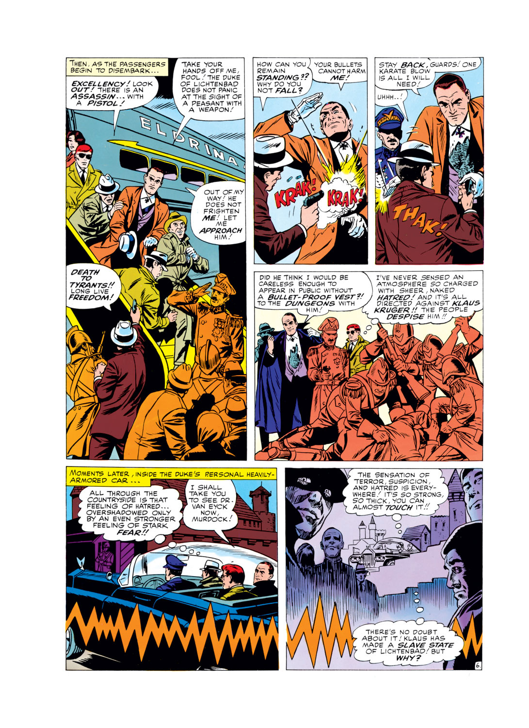 Read online Daredevil (1964) comic -  Issue #9 - 7