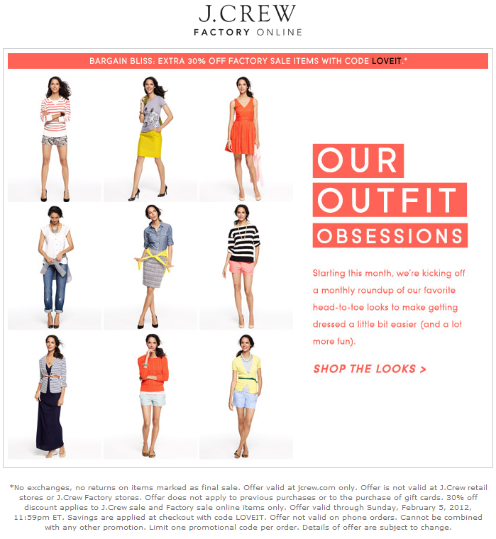 J.Crew Aficionada J.Crew Factory gets a Makeover {plus 30 off sale items}