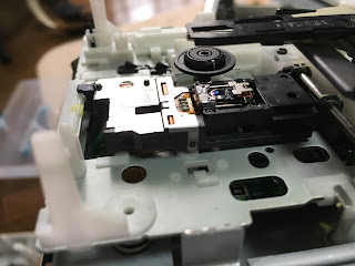 パナソニックのMDラジカセのMDメカ部