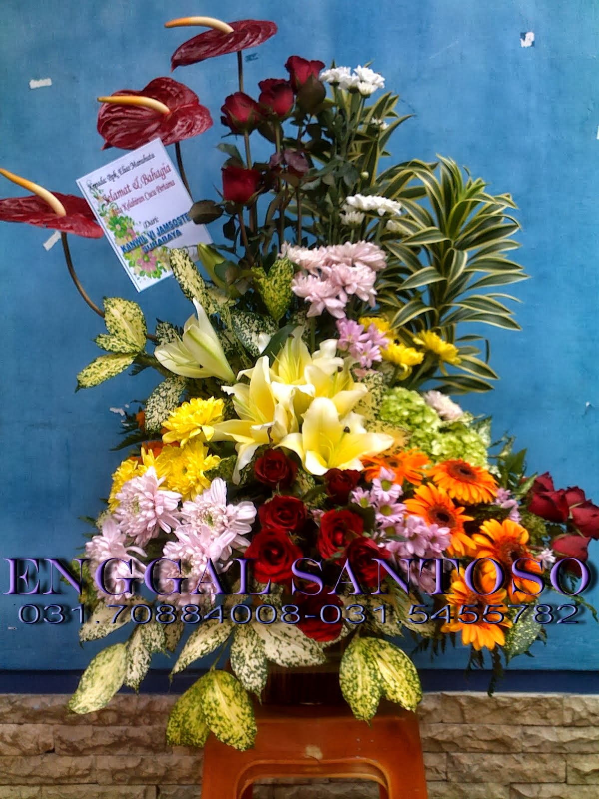 Bouquet Bunga Segar  Toko Bunga  E S Florist Bangkalan