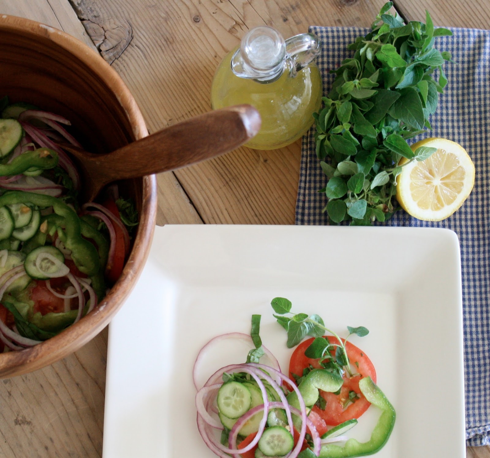 Beefy Vegan Blog Herbs de provence salade