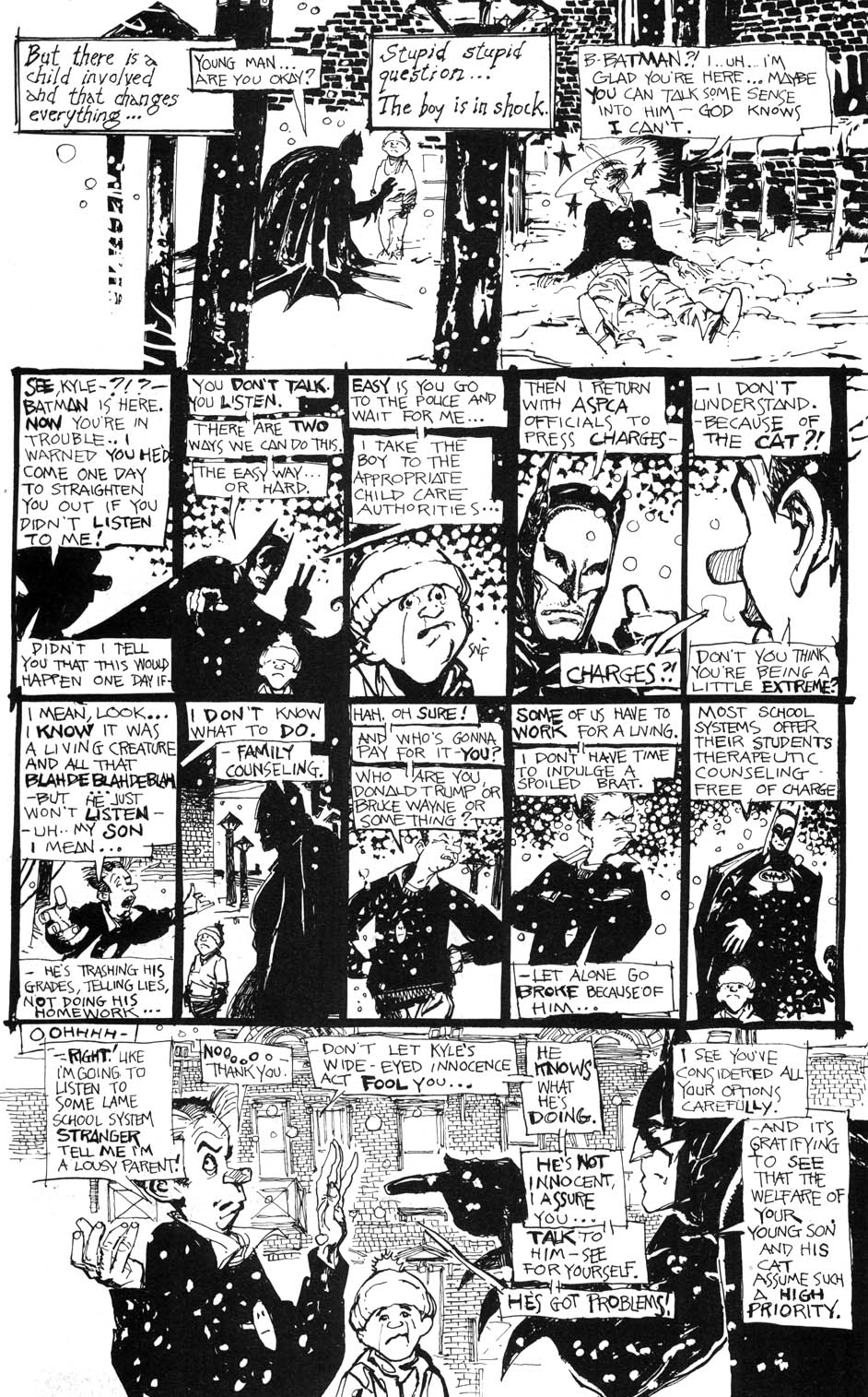 Read online Batman Black and White comic -  Issue #3 - 34