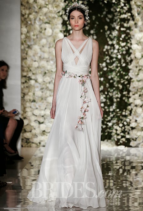 I Am A Woman In Love 2017 Wedding Dresses Reem Acra Fall Greek Inspired A Line Wedding Dress By Reem Acra Fall 2017 Bridal Collection