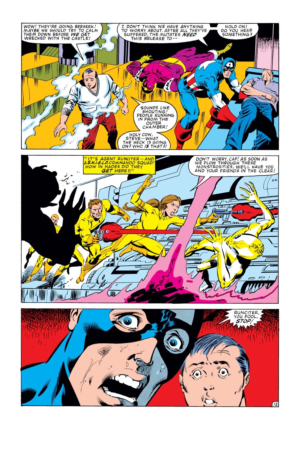 Read online Captain America (1968) comic -  Issue #278 - 13
