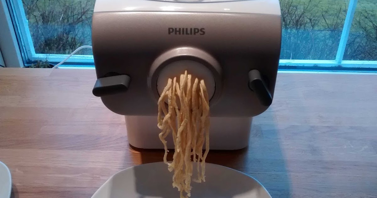 Mat(e)Matiker "Fettuccine" med Philips pasta maker